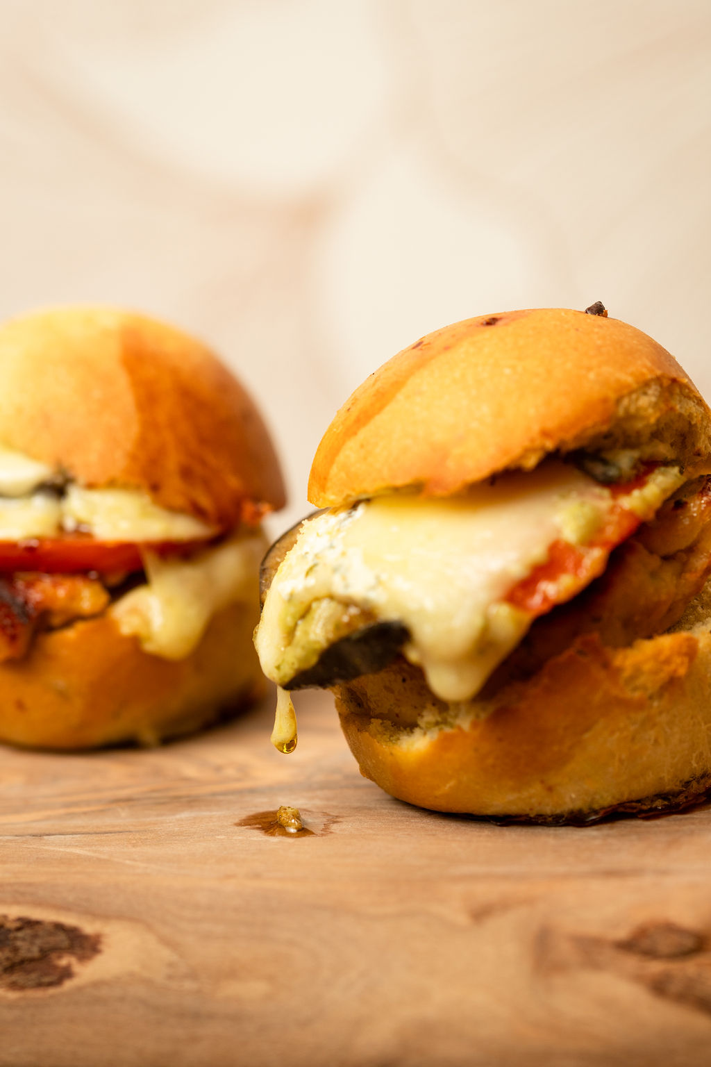 Mini burger de porc — tapas à partager, bar Grenoble